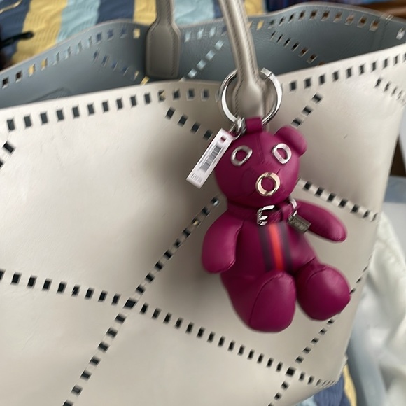 Super cute coach teddy bear key chain - Picture 4 of 6